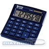 Калькулятор настольный 8 разр. ELEVEN SDC-805NR-NV, двойное питание, 127х105х21мм, темно-синий