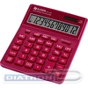 Калькулятор настольный 12 разр. ELEVEN SDC-444X-PK, двойное питание, 155х204х33мм, розовый