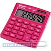 Калькулятор настольный 10 разр. ELEVEN  SDC-810NR-PK двойное питание, 127х105х21мм, розовый