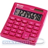 Калькулятор настольный 8 разр. ELEVEN SDC-805NR-PK двойное питание, 127х105х21мм, розовый
