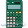 Калькулятор карманный 12 разр. Deli M120, расчет наценки, 110х70х7мм, зеленый