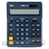 Калькулятор настольный 12 разр. Deli EM888, расчет наценки, 200х155х30мм, темно-синий