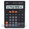 Калькулятор настольный 12 разр. Deli M444, расчет наценки, 199х153х31мм, темно-серый