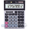 Калькулятор настольный 12 разр. Deli E1672, расчет наценки, 213х158х38мм, серебристый