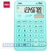 Калькулятор настольный 12 разр. Deli Touch EM01531, 175х108х15мм, голубой