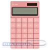 Калькулятор настольный 12 разр. Deli Nusign ENS041, расчет наценки, 165х103х14мм, розовый
