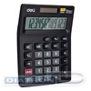Калькулятор настольный 12 разр. Deli E1519A, расчет наценки, 205х132х105мм, черный