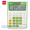Калькулятор настольный 12 разр. Deli E1238, расчет наценки, 145х105х27мм, зеленый