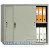 Шкаф-антресоль металлический АМТ-0891, 832х915х458мм, 28кг, 2-створчатый, раздвижные двери