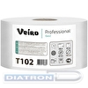 Бумага туалетная VEIRO Professional Basic Q2, 1-слойная, 200м, 12рул/уп, белый натуральный
