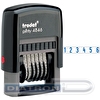 Нумератор TRODAT 4846, 6-разрядный, шрифт 4мм, автоматическое окрашивание