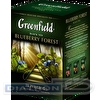 Чай черный GREENFIELD Blueberry Forest, cо вкусом и ароматом черники и сливок. 20х1.8г, пирамидки