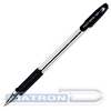 Ручка шариковая PILOT BPS-GP-F-B, резиновый упор, 0.22/0.7мм, черная
