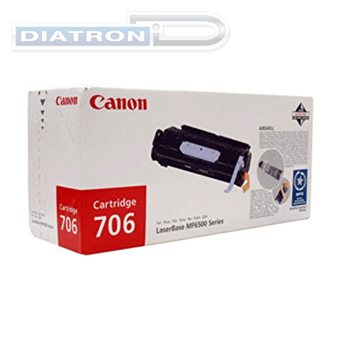 Картридж CANON C-706 для MF6580PL/6560PL/6550/6540PL, 5000стр, black