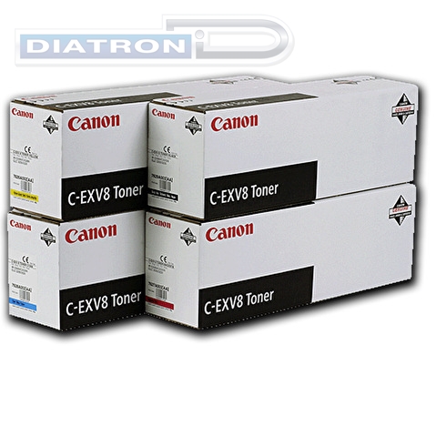 Тонер CANON C-EXV-8C для CLC/iRC 3200/3220/2620, 25000стр, Cyan