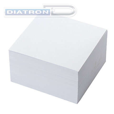 Блок бумажный белый   BRAUBERG  9х9х5см, белый, белизна 95-98%