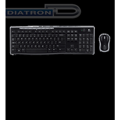 Комплект LOGITECH MK270 клавиатура + мышь, USB, Black (920-004518)