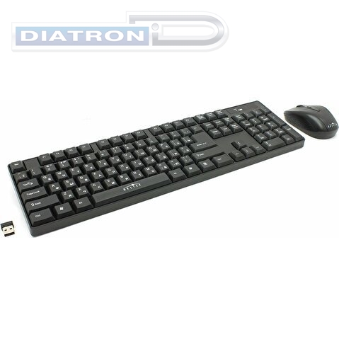 Комплект OKLICK 210M клавиатура + мышь, USB, беспроводной