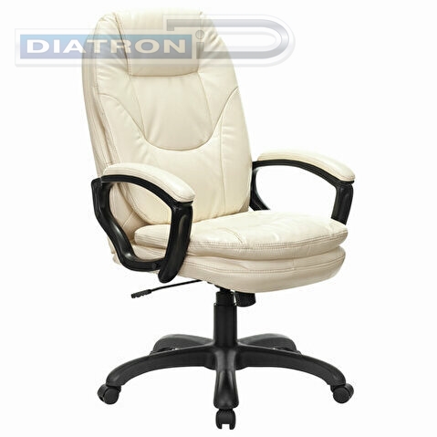 Кресло руководителя BRABIX Premium Trend EX-568, экокожа, бежевое