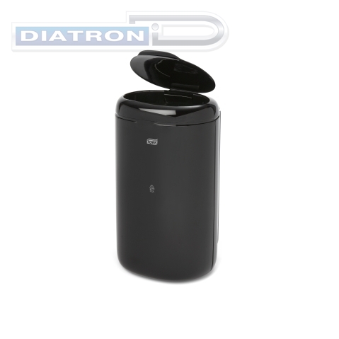 Ведро-контейнер для мусора TORK Elevation B3 System,  5л, пластик, черный (564008) ― компания Диатрон