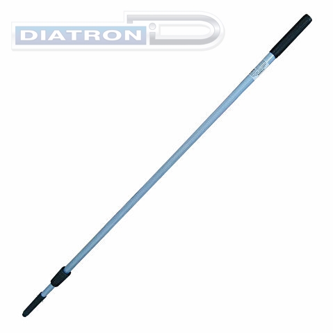 Ручка для стекломойки ЛАЙМА Проф алюминиевая, телескопическая, 2 штанги, 240см