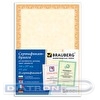 Сертификат-бумага BRAUBERG  А4, оранжевый интенсив, 25л/уп