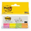 Закладки 3M Post-it Professional 670-4N, 20х 38мм, клейкие, бумажные, 4 цвета по 50л, розовый, зеленый, желтый, оранжевый