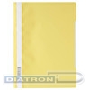 Папка скоросшиватель DURABLE 2573-04, А4, с прозрачным верхним листом, желтая