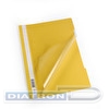 Папка скоросшиватель DURABLE 2573-04, А4, с прозрачным верхним листом, желтая