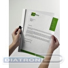 Папка с клипом DURABLE Duraclip 2209-05, А4, пластик, до 60 листов, зеленая