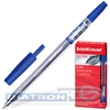 Ручка шариковая ERICH KRAUSE Ultra L-10, 0.7мм, корпус прозрачный, на масляной основе, синяя