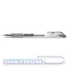 Ручка гелевая EDDING 2185, резиновый упор, 0.7мм, серебряный металлик