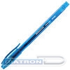 Ручка гелевая BRAUBERG Income, 0.35/0.5мм, корпус тонированный синий, игольчатый наконечник, синяя