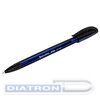 Ручка шариковая BRAUBERG Bomb GT, резиновый упор, 0.35/0.7мм, корпус сине-черный, синяя