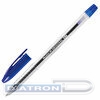 Ручка шариковая BRAUBERG Model-M, 0.35/0.7мм, прозрачный корпус, на масляной основе, синяя