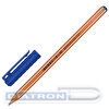Ручка шариковая PENSAN Officepen 1010, 0.8/1.0мм, корпус оранжевый, синяя