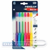 Ручка гелевая PENSAN Neon, 0.5/1.0мм, 6 цветов, 6шт/уп
