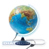 Глобус физико-политический Globen, D=320мм, рельефный, с подсветкой