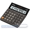 Калькулятор настольный 12 разр. CASIO DH-12-BK, двойное питание, 151x32x159мм, черный