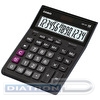 Калькулятор настольный 14 разр. CASIO GR-14T-W-EP, двойное питание, двойная память, функция коррекции и расчета налога, 155x33.2x210мм, черный