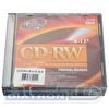 Перезаписываемый компакт-диск CD-RW VS           700МБ, 80мин,  4-12x,  Slim Case, 5шт/уп