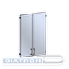Комплект дверей стеклянных АРГЕНТУМ 780х4х1180, 2шт/комплект, прозрачные