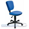 Кресло офисное БЮРОКРАТ CH-204NX, без подлокотников, ткань синяя (26-21)