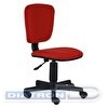 Кресло офисное БЮРОКРАТ CH-204NX, без подлокотников, ткань красная (26-22)
