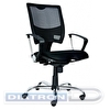 Кресло офисное Spring, крестовина хром, спинка сетка черная, сиденье сетка черная