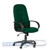Кресло руководителя CHAIRMAN 727, крестовина пластик, ткань зеленая (10-120)