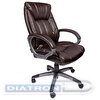 Кресло руководителя BRABIX Maestro EX-506, крестовина пластик, экокожа коричневая, BRABIX-NOV