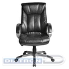 Кресло руководителя BRABIX Maestro EX-506, крестовина пластик, экокожа черная, BRABIX-NOV