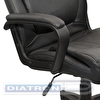 Кресло руководителя BRABIX Enter EX-511, крестовина пластик, экокожа черная, BRABIX-NOV