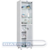 Шкаф медицинский одностворчатый Практик MD 1 1650/SG 500х320х1716мм, 2 отделения, дверь глухая + стеклянная, белый (RAL 9016)